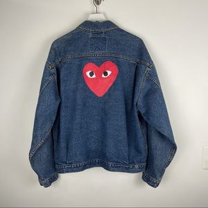 Comme Des Garcons x Levi's Denim Trucker Jacket